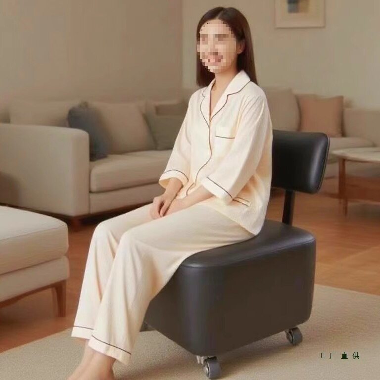 网红万向轮小凳子溜溜椅客厅沙发矮凳带轮子轻奢换鞋凳家用凳静音