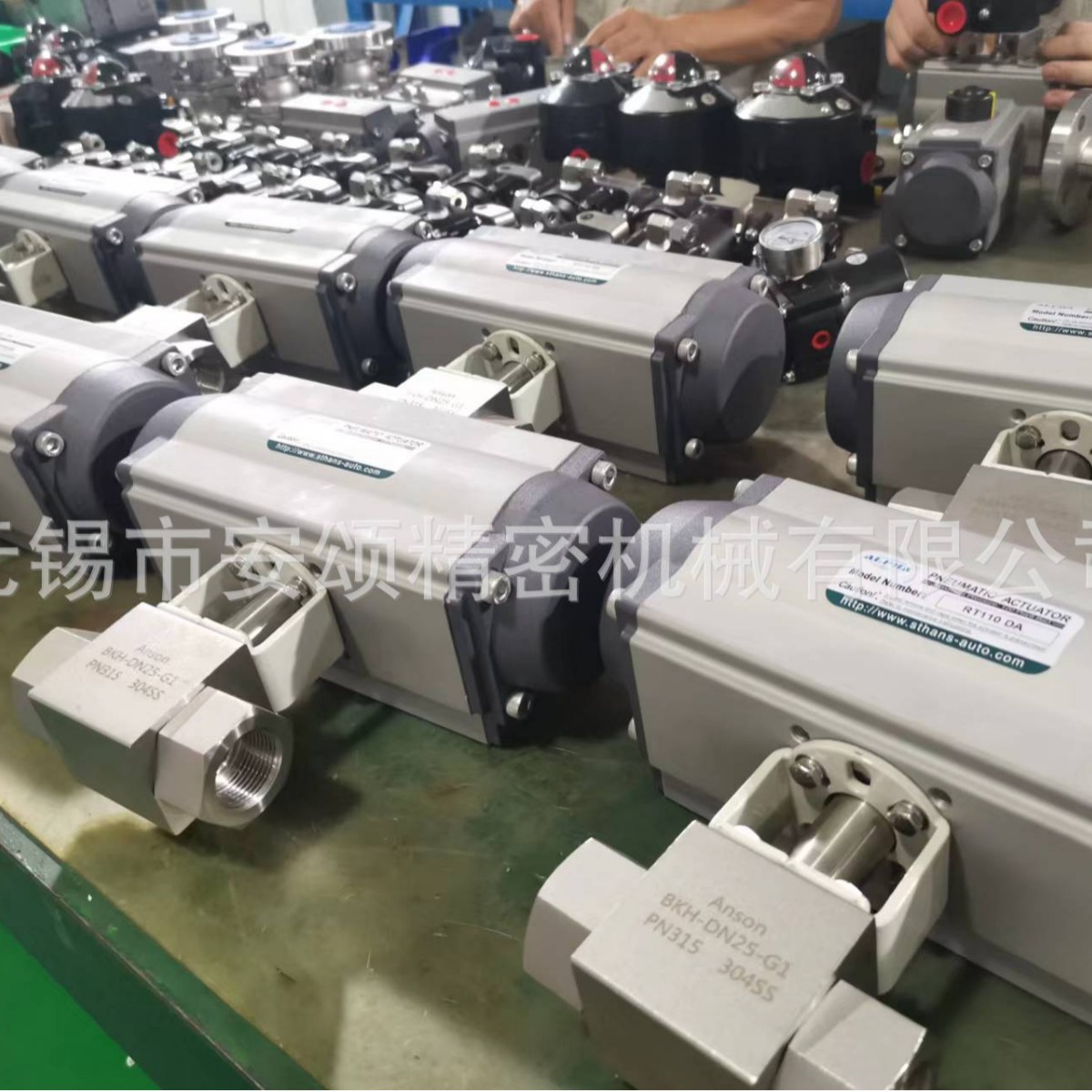 ALPHA盾尾油脂气动球阀RT110DA带阀门RT050DA 隧道盾构用 RT035DA