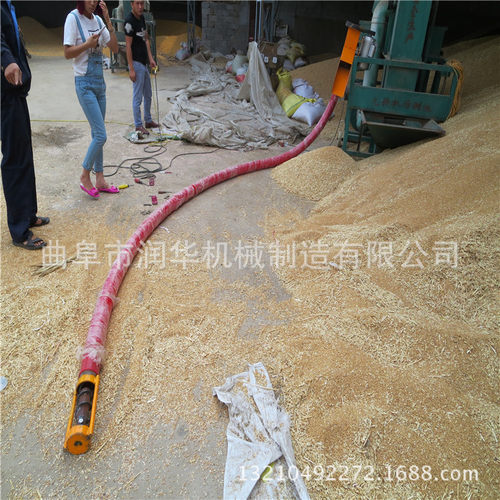 良心造好吸粮机家用小型电动吸麦子机移动式车载抽粮泵吸料机农用
