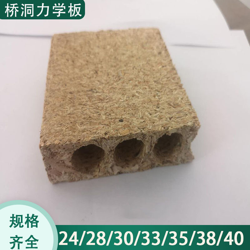 桥洞力学板空芯刨花板木门门芯隔音吸热空心刨花板直销