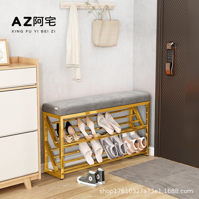 入户门换鞋凳超窄20cm宽家用门口极窄鞋架可坐窄款25厘米轻奢超薄