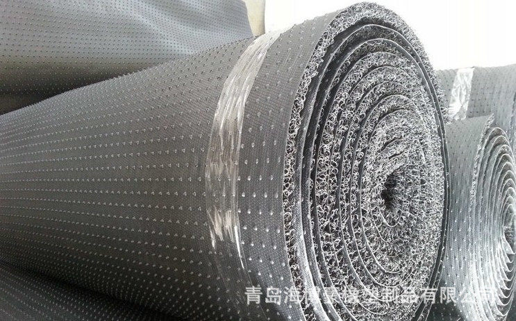 特价加厚汽车丝圈脚垫卷材diy可裁剪车用地毯地垫车垫
