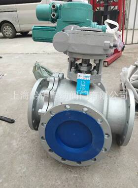 分流转向用法兰式不锈钢四通球阀 Q946F-16C-DN200密封性能好球阀