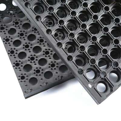 Ann青岛公猪橡胶防滑垫安全地垫畜牧用带孔防滑垫防滑地垫