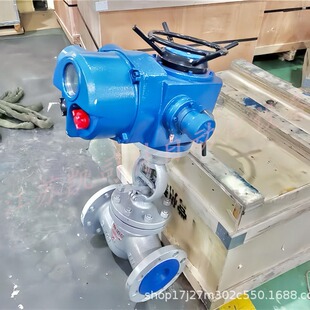 凯司特 电动截止阀J941H-16P DN200不锈钢调节型电动截止阀