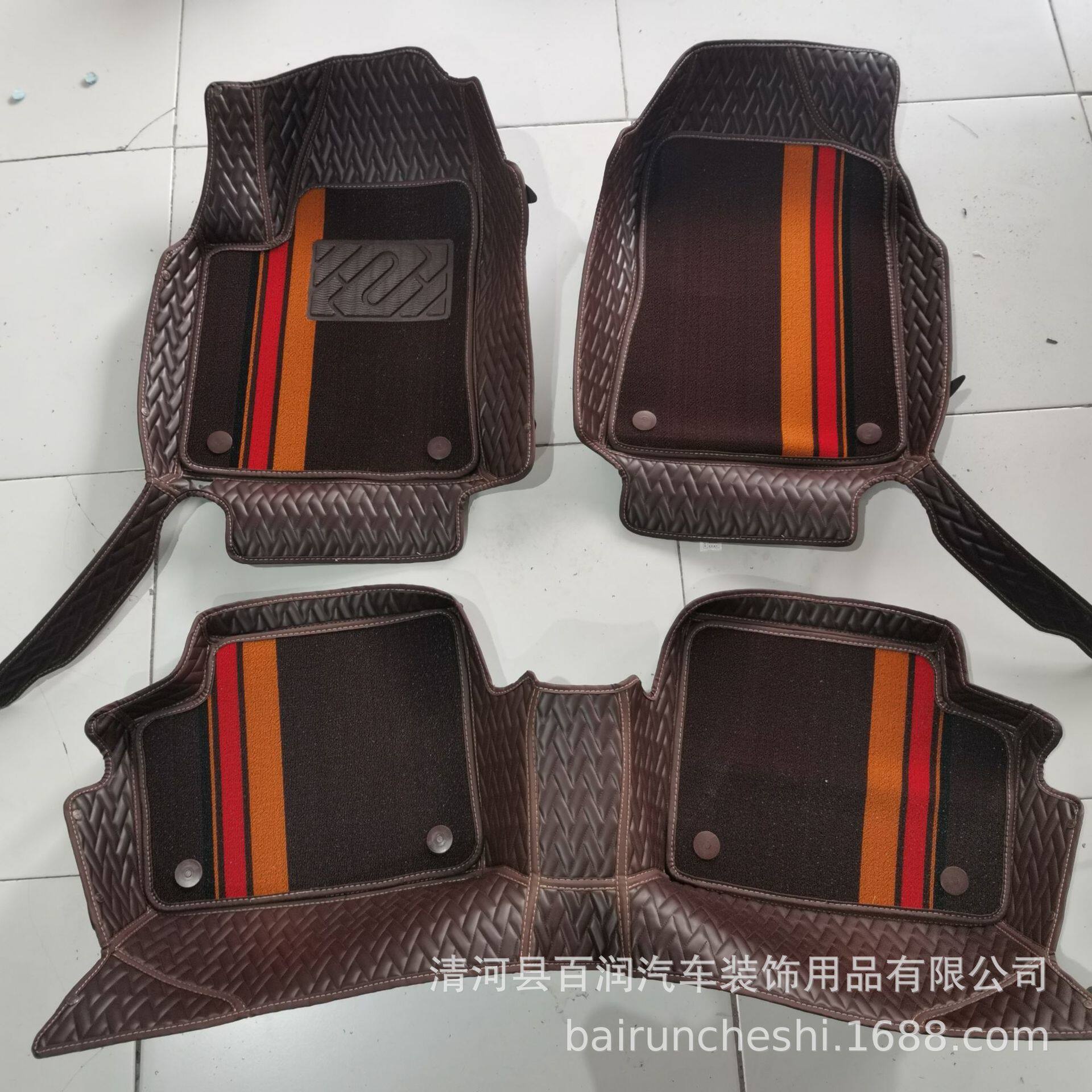 厂家产销适用于哈弗H6长安CS75红旗HS5逍客缤智途观双层汽车脚垫