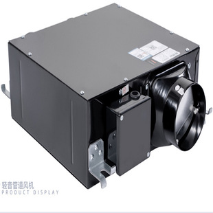 210风量 24H薄型排风机160 直播间通风设计方案管道式 送风机DPT10