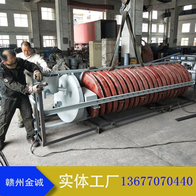 螺旋溜槽选矿玻璃钢洗煤煤泥分选坞锡钛铁铬砂金矿设备跨境热销