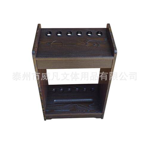 适配威凡工厂生产加工台球桌木质箱式桌球杆架配件全国销售一件代