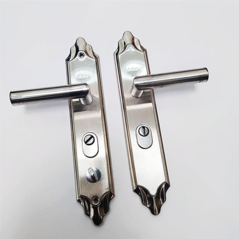 适用不锈钢把手304门把手加厚面板多功能拉手手柄房门大门防盗门