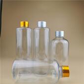 液体分装 现货 高档金属盖塑料瓶 瓶 样品瓶 250ml透明pet包装