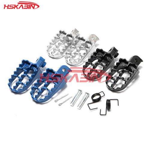 儿童越野车配件适用Yamaha PW50 PW80 TW200脚踏板脚蹬前脚踏黑色