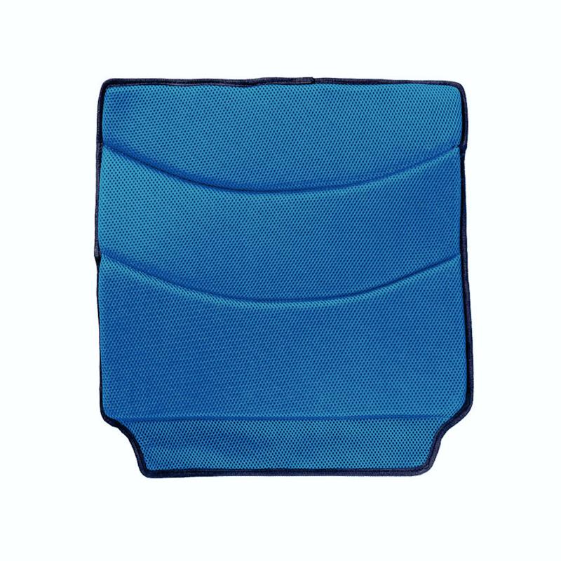 适配电动轮椅坐垫 工厂尼龙海绵透气舒适网布蓝色座垫 电动车座椅
