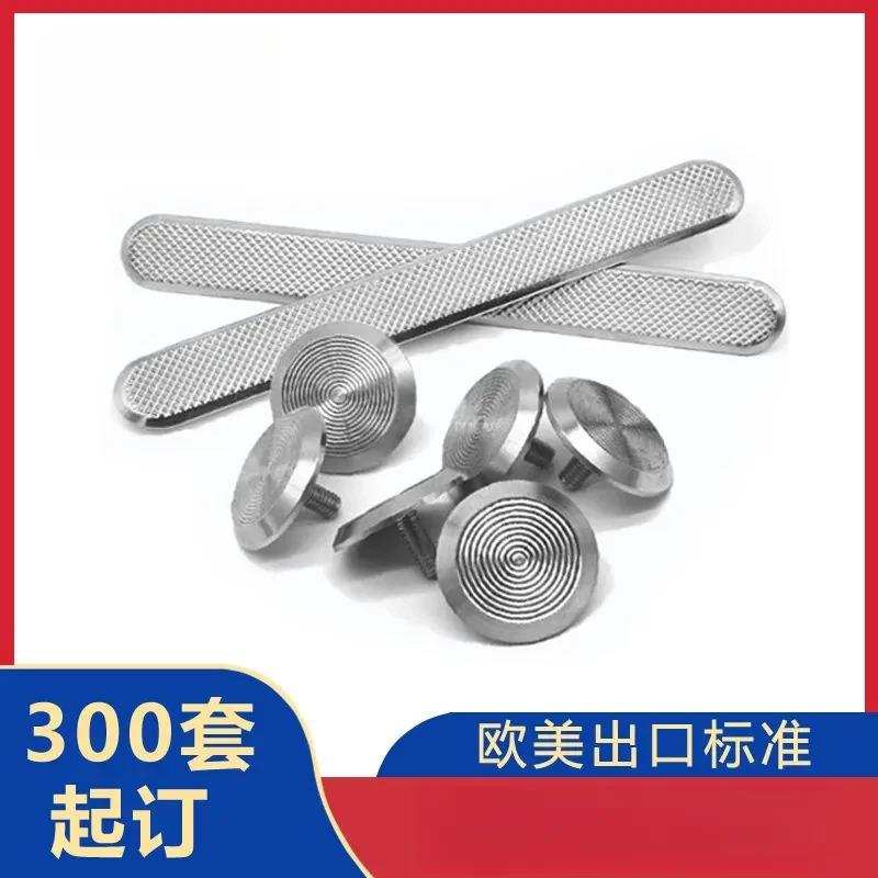 适配304不锈钢盲道钉雕铣钉实心菠萝纹盲道钉地铁导盲钉不锈钢盲