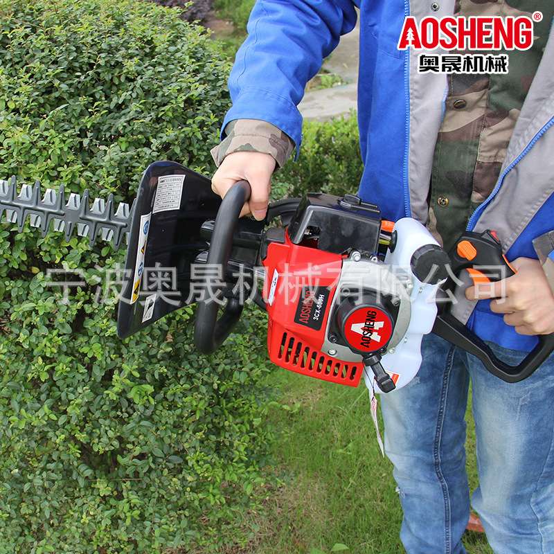 厂家供应二冲程汽油茶树茶叶修剪机 修枝剪篱笆修剪机 双刃绿篱机