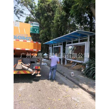 厂家专业制造公交车站台  小区宣传栏户外宣传栏  不锈钢宣传栏