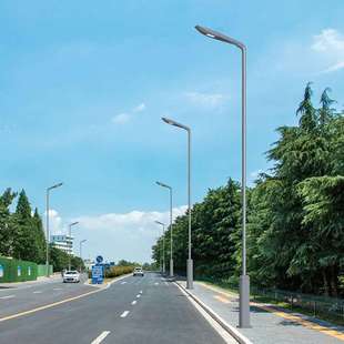 厂家 LED市电路灯 市政路灯双臂单臂高低臂 681012米市电路灯