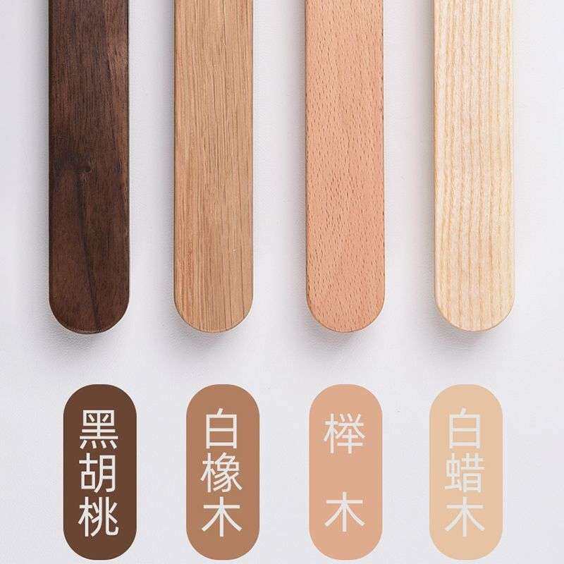 原木风柜门抽屉实木拉手橱柜鞋柜木把手简约圆形柜子衣柜【厂家】