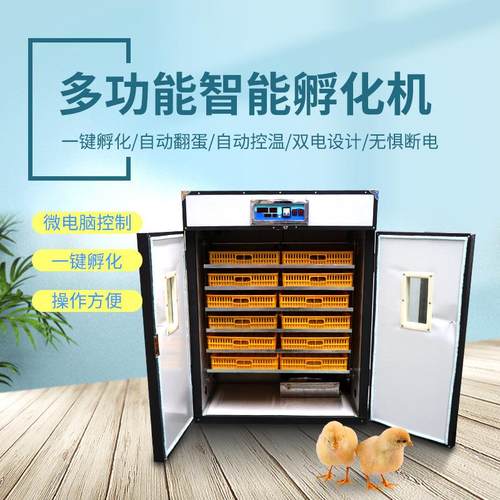 全自动家禽孵化器 鸡鸭鹅孵蛋机 农场养殖5280孵化机智能孵蛋器
