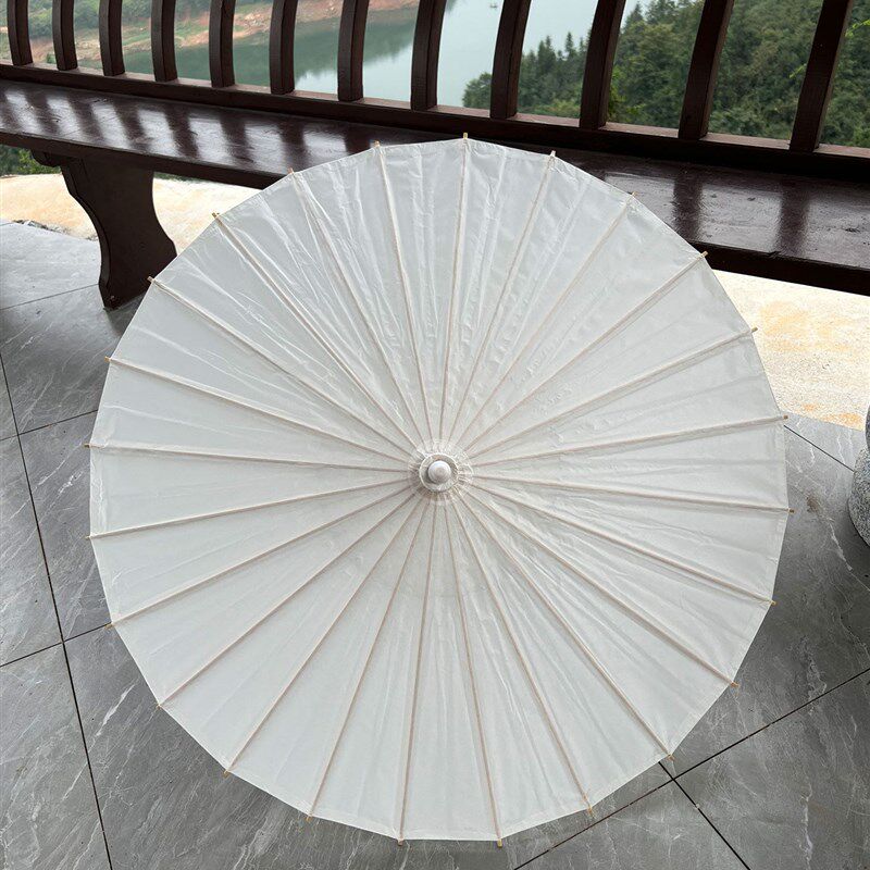 速发古风油纸伞空白色专业绘画摄影古风道具舞蹈汉服装饰伞