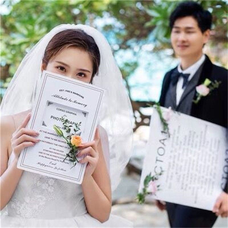 速发文艺旅拍婚纱摄影道宣小誓新外景时尚拍照婚礼领证具告清言手