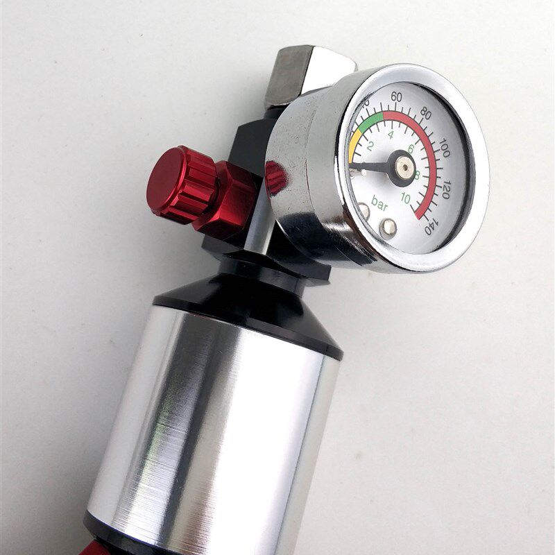 速发喷漆枪专用调压表一体式枪尾油水分离器喷枪通用枪尾压力表