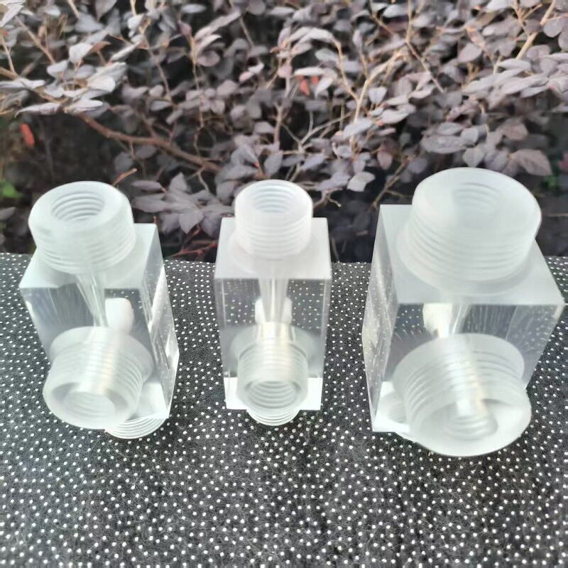 速发有机玻璃射流器气液加药混合水射器全透明文丘里喷射器D15/20