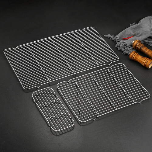 速发格锈钢烧烤网隔网网不长方形网片篦子沥盆分数油网架网片方形