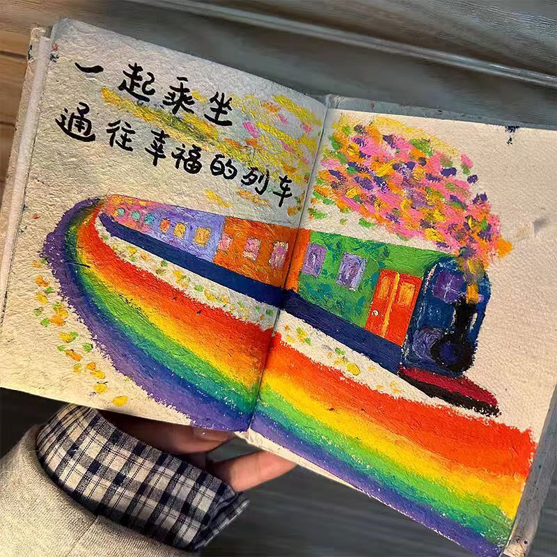 速发尼泊尔LOKATA洛卡塔植物手工本草纸复古文风日记本方形口袋本