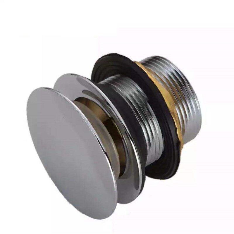 速发全铜浴盆浴缸下水器 脚踩弹跳式澡盆木桶紫铜排水管配件