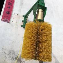 牛体刷牛蹭痒大小牛牛挠痒痒毛刷辊立柱式电机旋转自动奶牛按摩刷