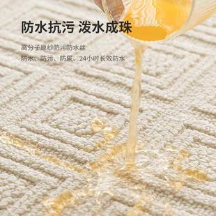 客厅新款 意式 地毯卧室床边可擦大面积全铺地垫防水防污防滑