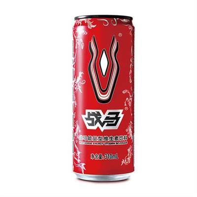 战马能量型维生素功能饮料310ml*24罐熬夜运动健身牛磺酸饮品整箱