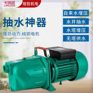 自动自吸喷射泵高楼增压泵380v井里河水湖水抽水泵加压泵220v