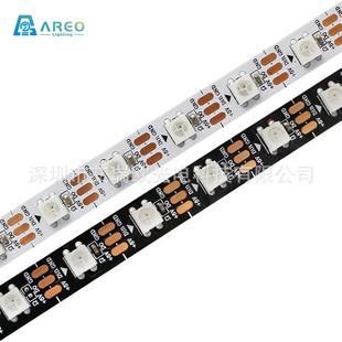 5V一灯灯带led灯条5050内置IC单点单控设备玩具灯条RGB幻彩高亮度