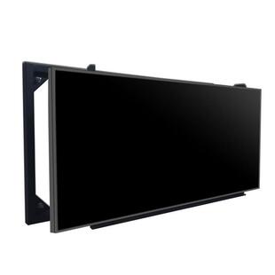 65寸75寸86寸98寸100寸一体机电视液压前维护壁挂嵌入式伸缩支架