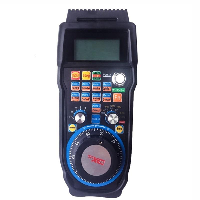 MACH3无线电子手轮6轴USBCNC手柄MPG手持单元手脉XHC