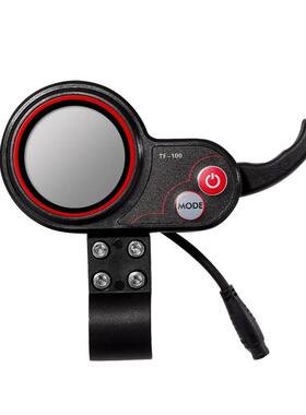 电动滑板车M4/M4PRO控制器TF100仪表加速器48V液晶显示屏指钩圆表