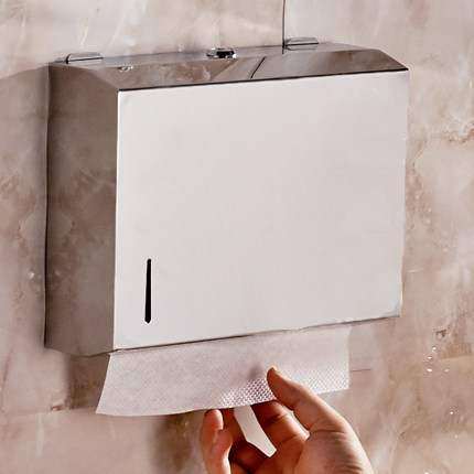 Anmon【欧版-哑光款】不锈钢防水擦手纸盒/纸巾架/抽纸盒浴室