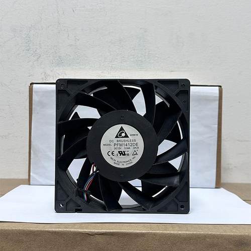 原装台达14CM/厘米PFM1412DE12V5.04A暴力双滚珠14038散热风扇