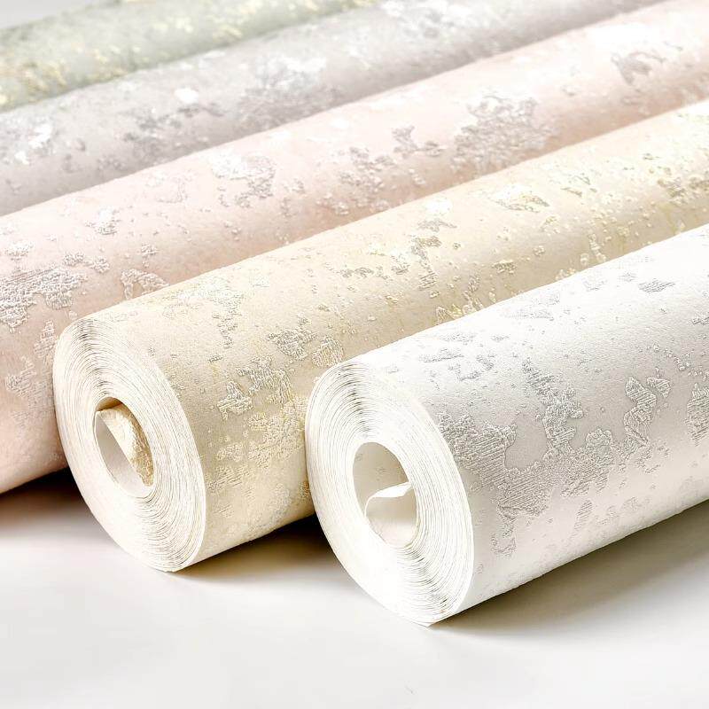 现代简约无纺布自粘墙纸硅藻泥温馨客厅卧室婚房家用自贴壁纸