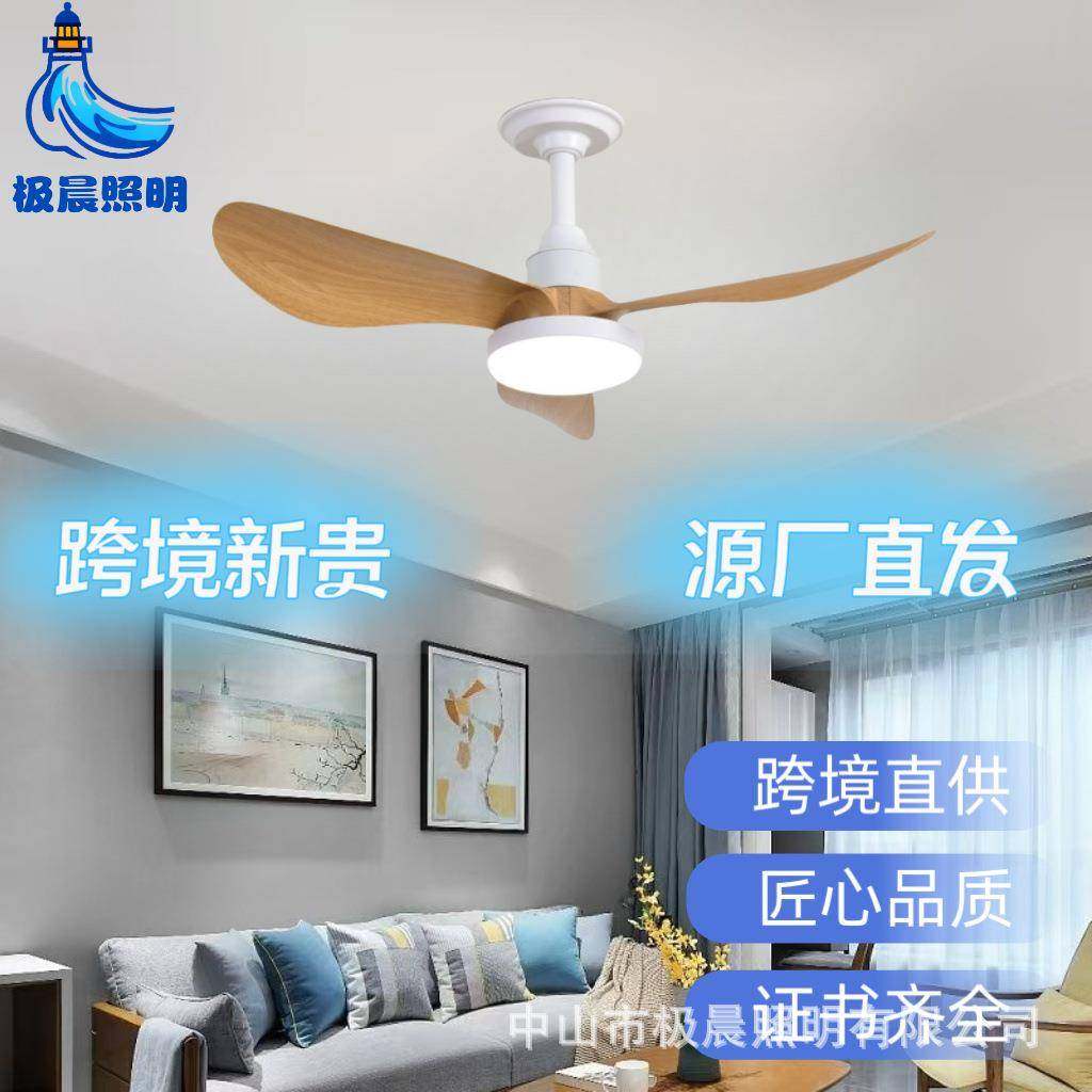 吸顶吊扇风扇灯卧室书房客厅餐厅家庭可拆卸风扇吊灯轻奢风电风扇