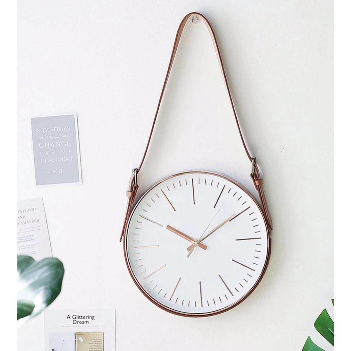 北欧西班牙创意时尚挂钟静音钟表家用简约客厅艺术时钟壁钟挂表