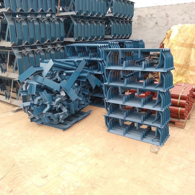 输送机H架托辊支架装偏转托辊支架现货销售