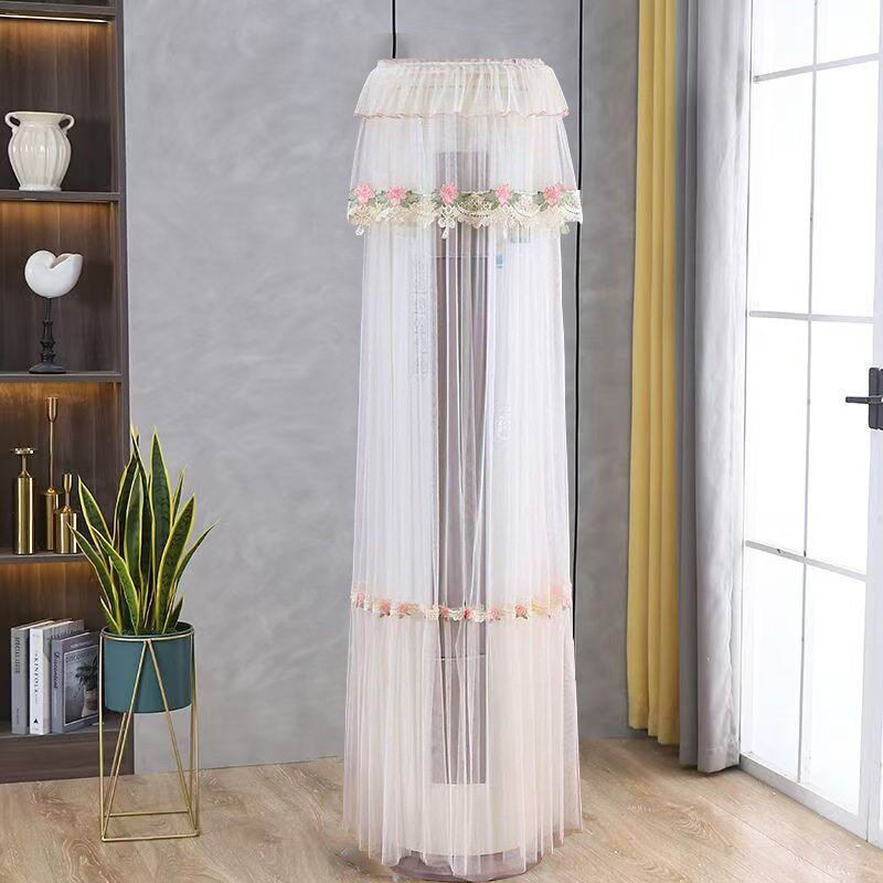 2025新款立式空调防尘罩现代轻奢高级感圆柱柜机开机不取防直吹