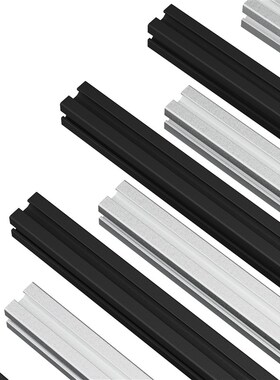 精选1010铝型材 10x10mm型材 10铝型材 微型小型 喷砂氧化铝型材