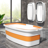 可折叠洗拖把桶长方形加厚加大单桶塑料家用洗地拖水桶墩布清洁桶