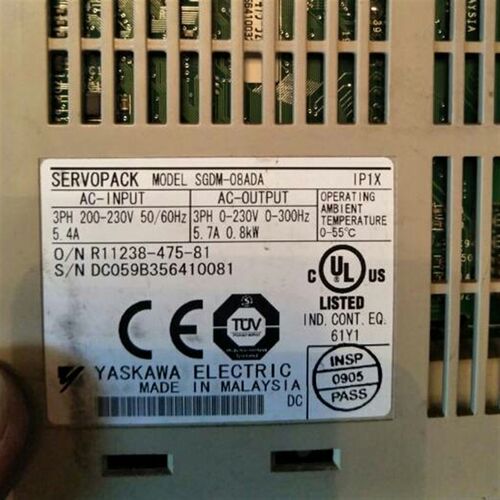 安川驱动器SGDM-10ADA SGDM-08ADA-R 30ADA SGDM-15ADA议保3个月
