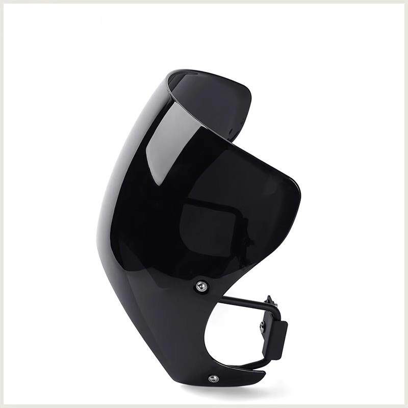 风挡大灯导流罩适用川崎Z900RS 2018-2024年改装覆古前挡风猪头罩