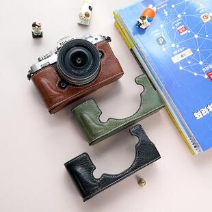 适用尼康ZFC底座zfc保护套仿皮半套水牛纹防尘尼康相机包腕带配件